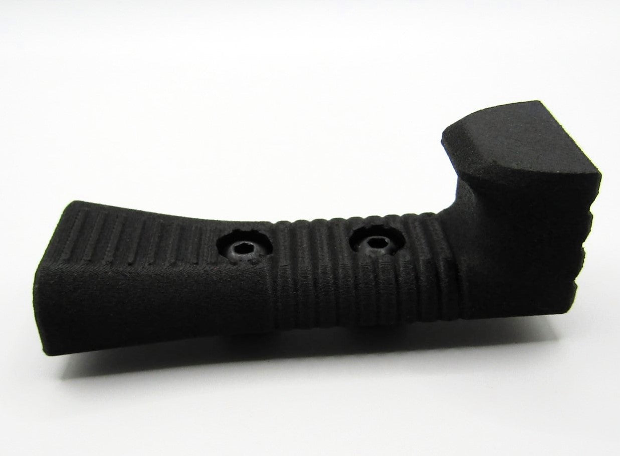 Springfield Kuna Angled Foregrip ergonomic hand stop on M-LOK rail for improved weapon control and recoil management