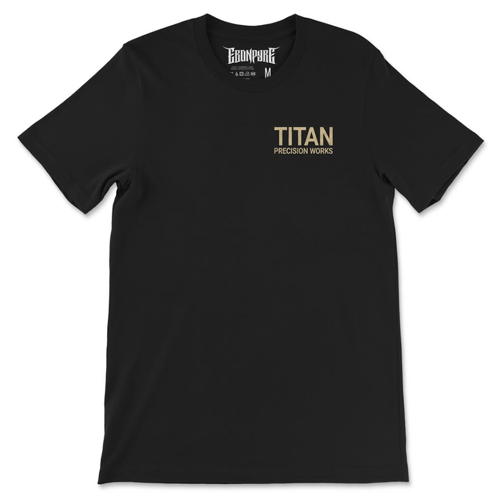 Black TPW Patriot Series Tee featuring high-detail patriotic graphic with stars, stripes, and fireworks